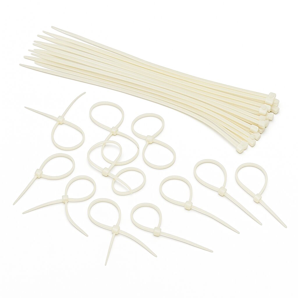 White Cable Tie 4.8 x 400mm (Per Piece) UAE