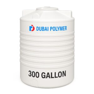 Buy Dubai Polymer 300 Gallon 3 Layer Vertical Water Tank online in UAE