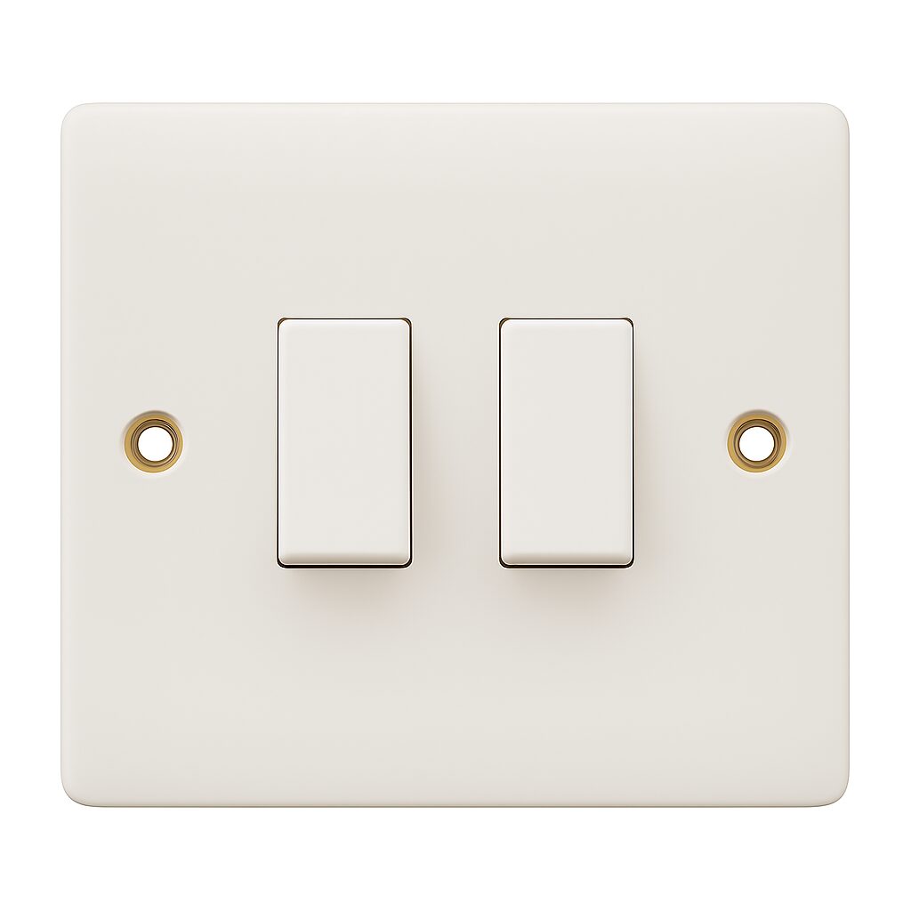 Salex IP66 Light Switch - 2-gang-2-way UAE