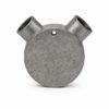 GI Circular Box Angle Way 25mm