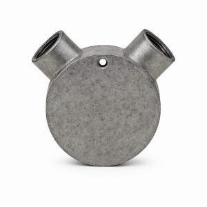 Buy GI Circular Box Angle Way 25mm online in UAE
