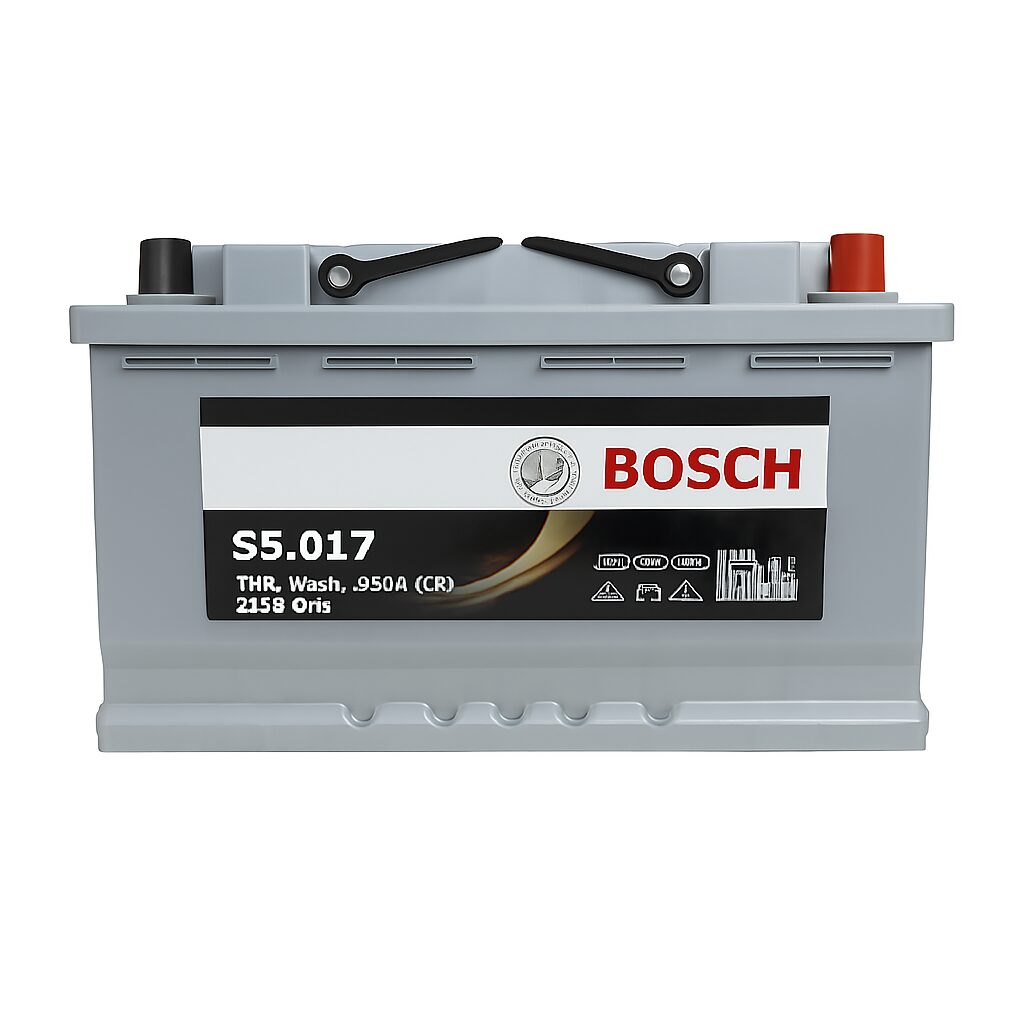 Bosch Car Battery DIN S5 12V 100AH 830A UAE