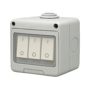Veto Switch - 3-gang-1-way