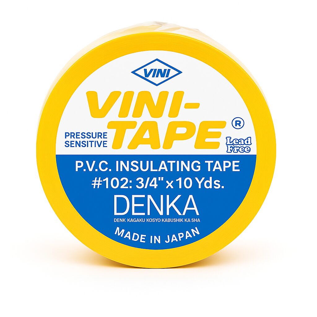 Vini Electrical Insulation PVC Tape - Yellow UAE