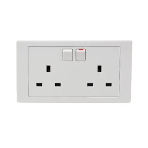 Buy Schneider Electric GWP3020 13A Double Socket online in UAE