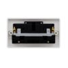 Excel 13A Double Socket Outlet - White View 2