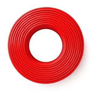 Buy Ducab 6mm x 100 Yard PVC Single Core Cable – Black – red online in UAE