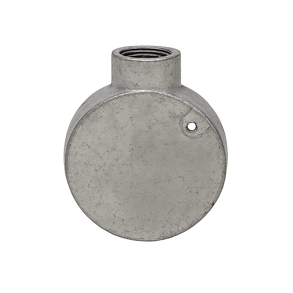 25mm 1 Way GI Circular Box UAE