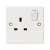 Veto 13A Single Socket Outlet with Switch