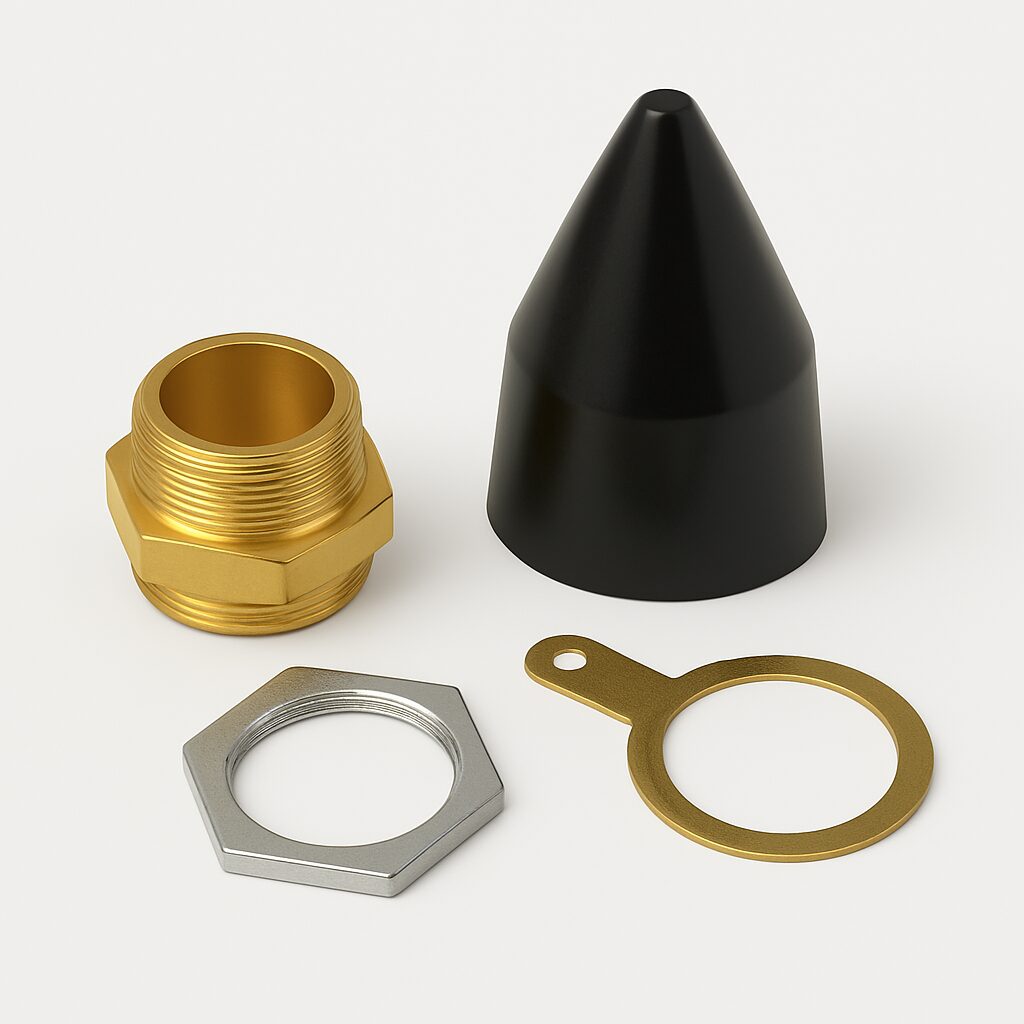 Cable Gland - IP68 Waterproof Brass Cable Gland Connector -BW40L UAE