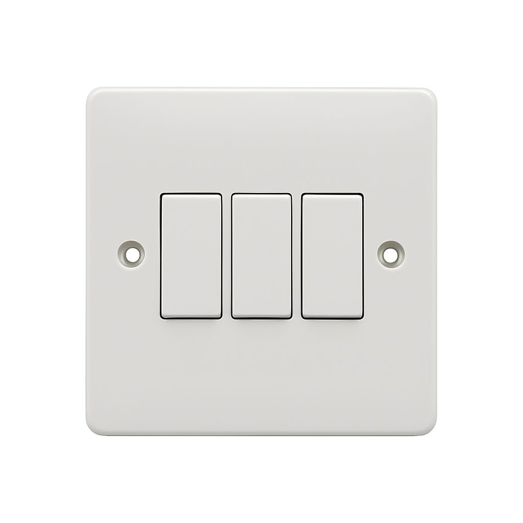 Ariacol 10A 3 Gang 2 Way Switch UAE
