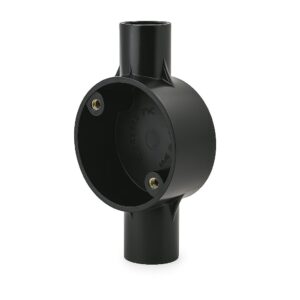 Buy PVC 1-Way Circular Junction Box -25mm online in UAE