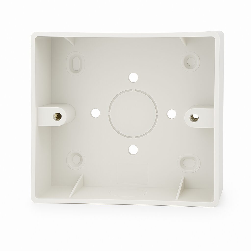 PVC Box for Switch or Socket 3 x 3" UAE