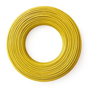 Buy Ducab 6mm x 100 Yard PVC Single Core Cable – Black – yellow online in UAE