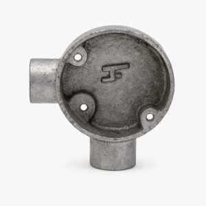 Buy GI Circular Box Angle Way 20mm online in UAE