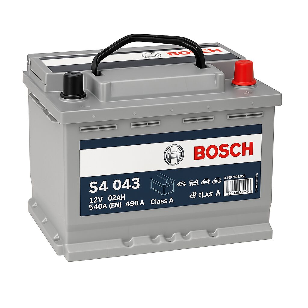 Bosch DIN S3 12V 62AH 540A Car Battery UAE