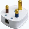 ADMORE 15A Round 3 Pin Plug White NV1153 View 2