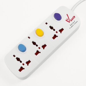 Buy Veto 3 Way Universal Power Extension Cord online in UAE