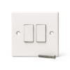 Excel 2 Gang 1 Way Switch