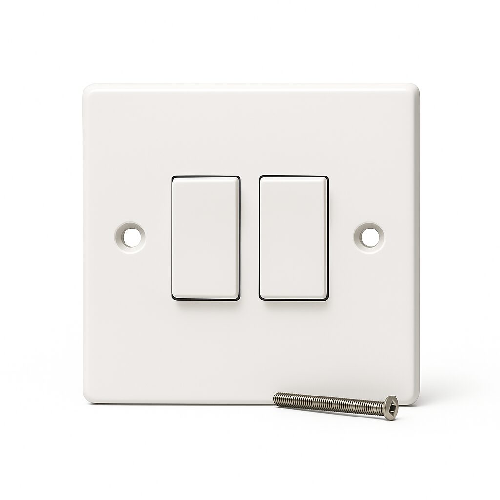 Excel 2 Gang 1 Way Switch UAE