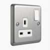 MK 13A 1 Gang 1 Way Switch View 2