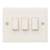 Ariacol 10A 3 Gang 1 Way Switch