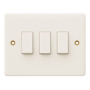 Buy Ariacol 10A 3 Gang 1 Way Switch online in UAE