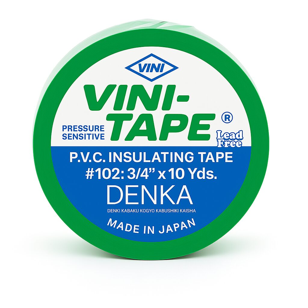 Vini Electrical Insulation PVC Tape - Green UAE