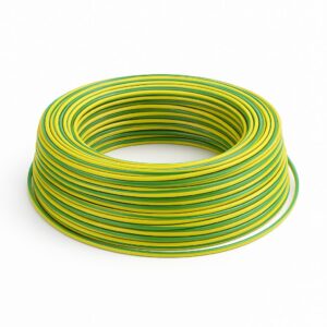 Buy Oman 1.5mm x 100 Yard PVC Single Core Cable – Yellow Green online in UAE