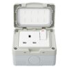 Selex IP55 13A Waterproof Single Socket View 6