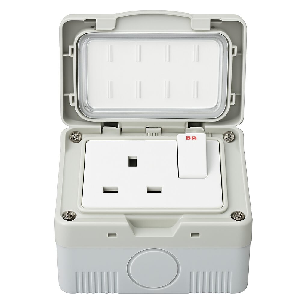 Selex IP55 13A Waterproof Single Socket UAE