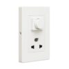 Veto Shaver Socket with Dual USB Charging Ports View 3