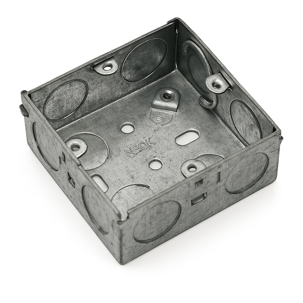 Neox 3 x 6 Gi Switch Socket Box UAE