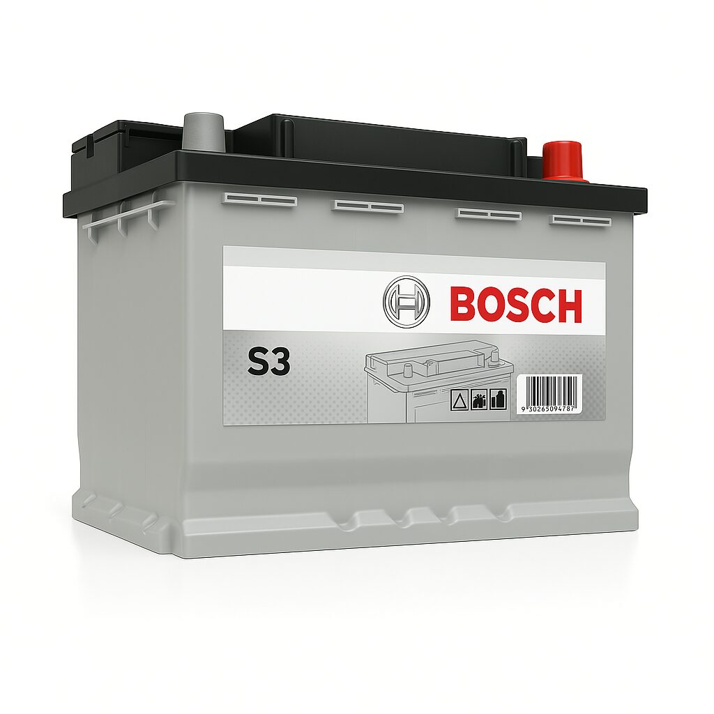 Bosch DIN S3 12V 53AH 510A Car Battery UAE