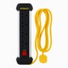 Stanley 3m 4 Socket Power Bar PVC Cable View 4