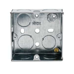 Buy Galvanized Iron 3 x 3 Switch Socket Box online in UAE