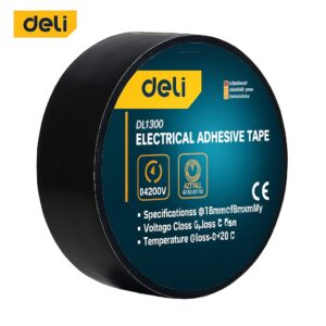 Buy Deli DE-EDL5261 Electrical Insulating Tape 18MMx10yrds online in UAE