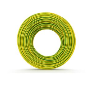 Buy Oman 6mm x 100 Yard PVC Single Core Cable – Yellow Green online in UAE