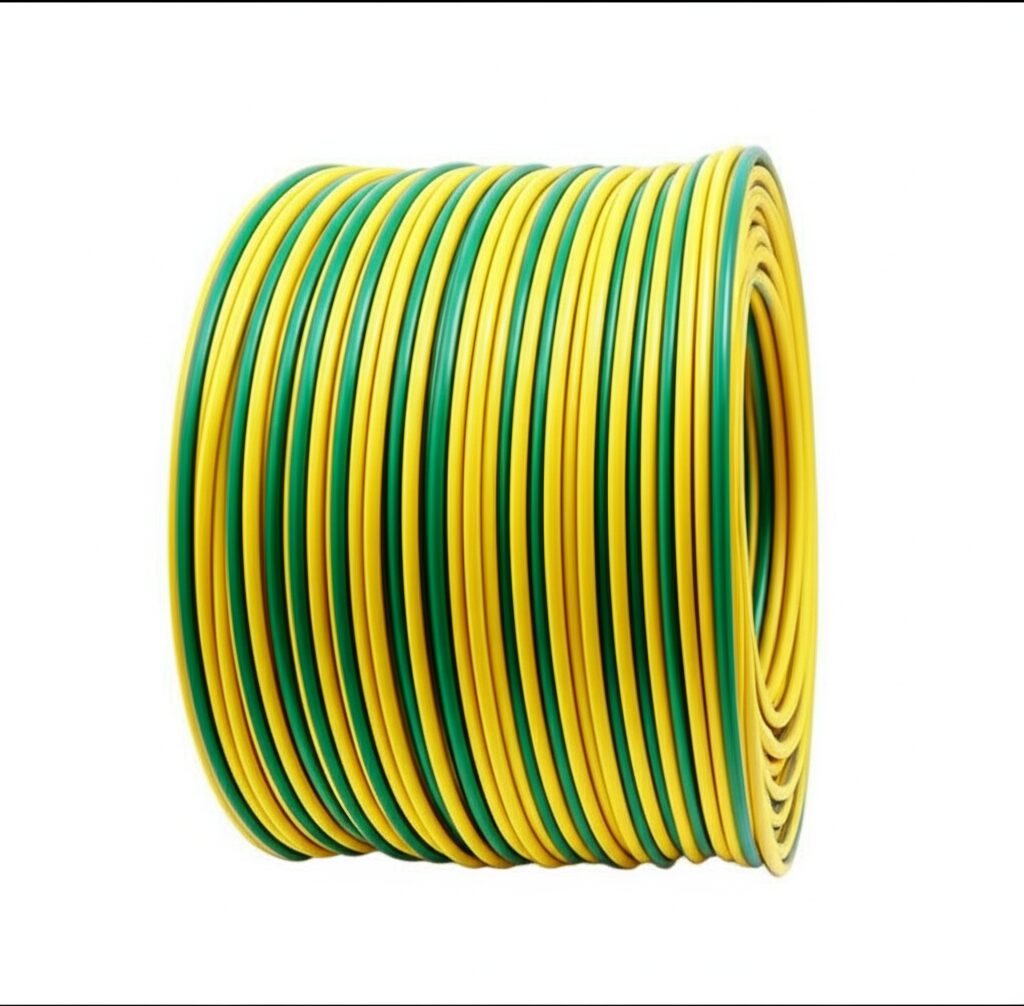 Ducab 2.5mm x 100 Yard PVC Single Core Cable - green UAE