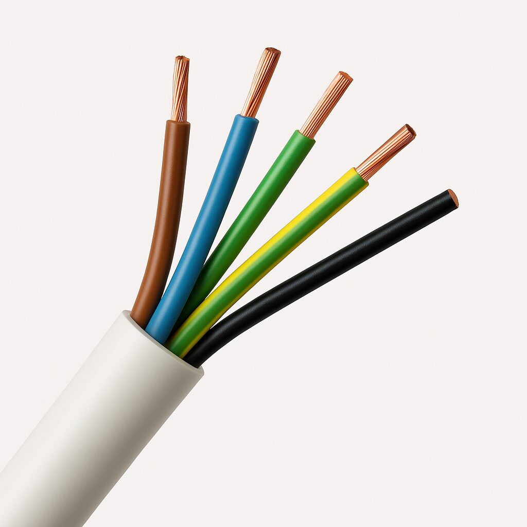 Ducab Flexible Cable - 6mm x 4 Core x 100YRD UAE