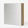 Melamine MDF Sheet - silver-brushed