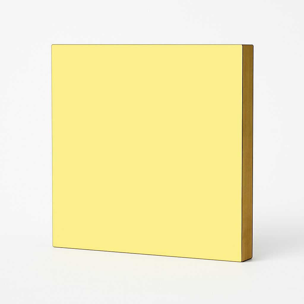 Yellow Melamine MDF Sheet UAE