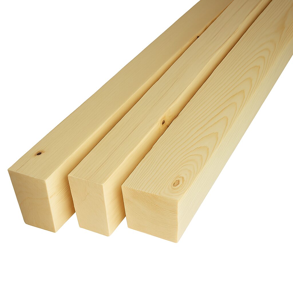 Ferco White Wood 4" x 4" x 4m UAE