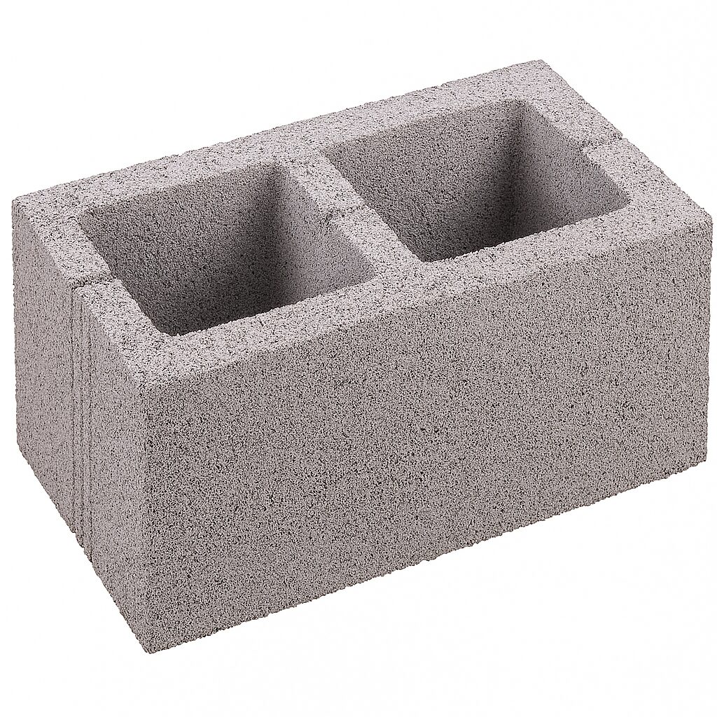 Premium Hollow Block Bricks - Pack of 50 - 4-inches UAE