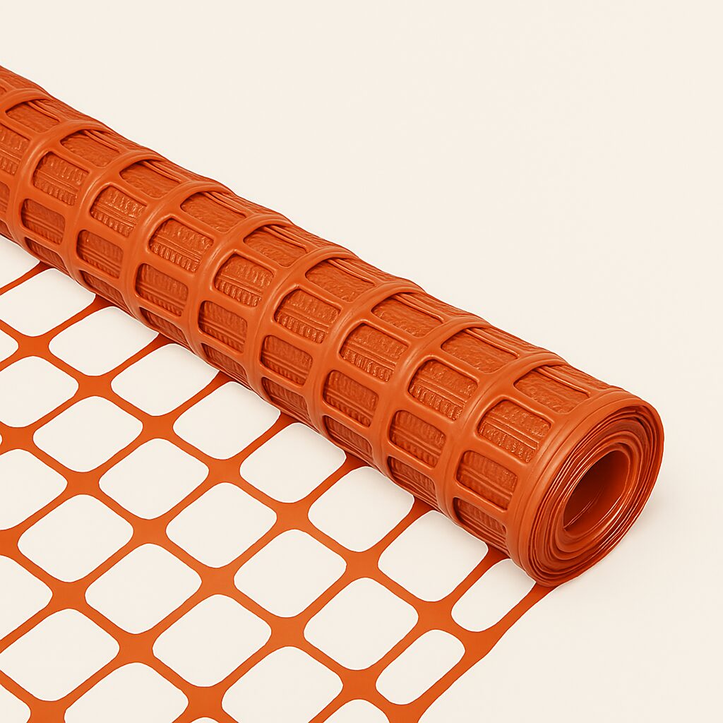 Orange Mesh Netting Roll 1m x 15m UAE